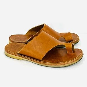 Duckfeet 39 Tan Mando Sandals